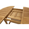 Садовый раздвижной стол Sundays TGF-013, 120-170*120 см, тик