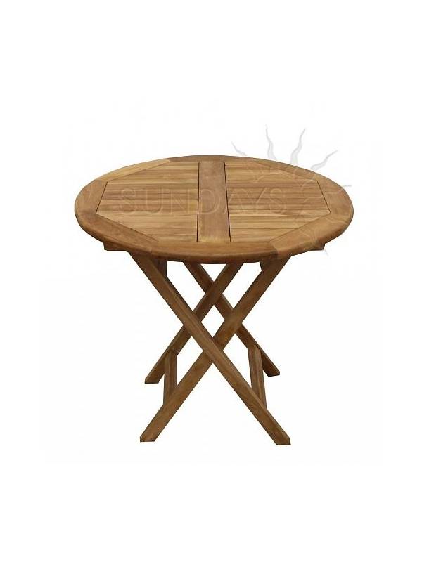Садовый складной стол Sundays TGF-122 С, 80см, тик