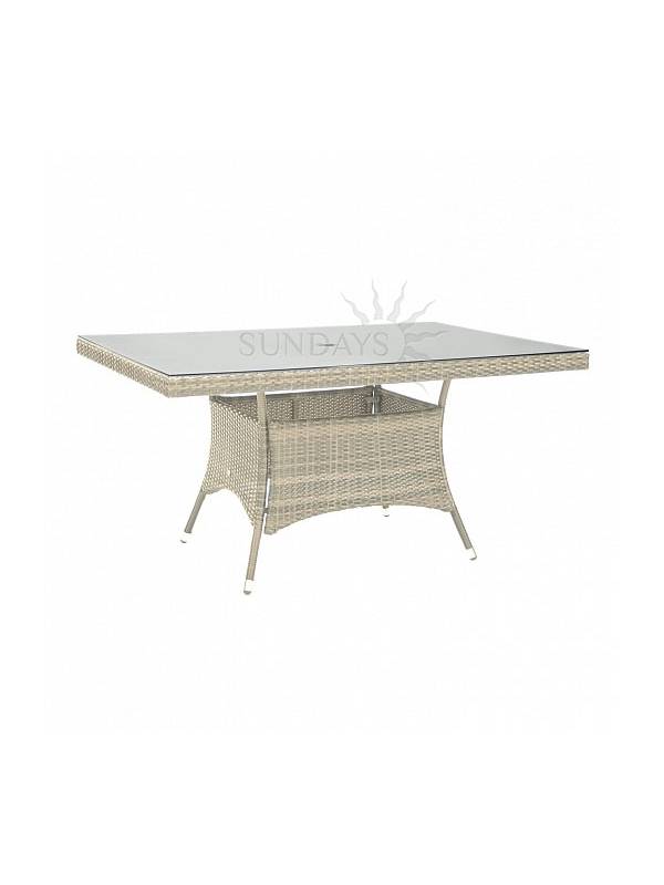 Садовый стол Garden4you WICKER 11981, бежевый