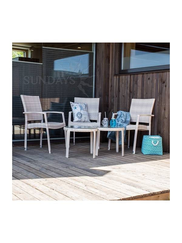 Садовый стул Garden4you WICKER 13363, бежевый