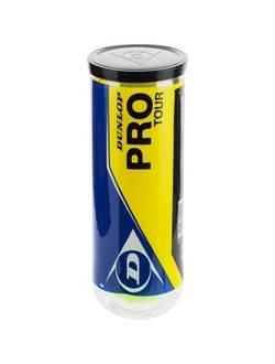 Мячи для большого тенниса, DUNLOP Pro Tour, 4 шт