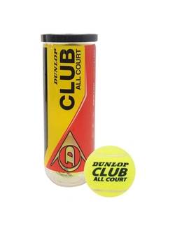 Мячи для большого тенниса, DUNLOP Club All Court, 3 шт