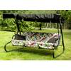 Качели садовые Женева с1006 с выдвижными подножками