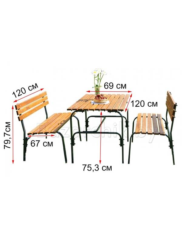Комплект (набор) дачной мебели Встреча с931