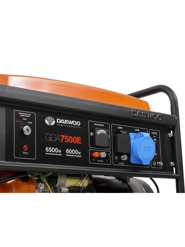 Генератор бензиновый DAEWOO GDA 7500E