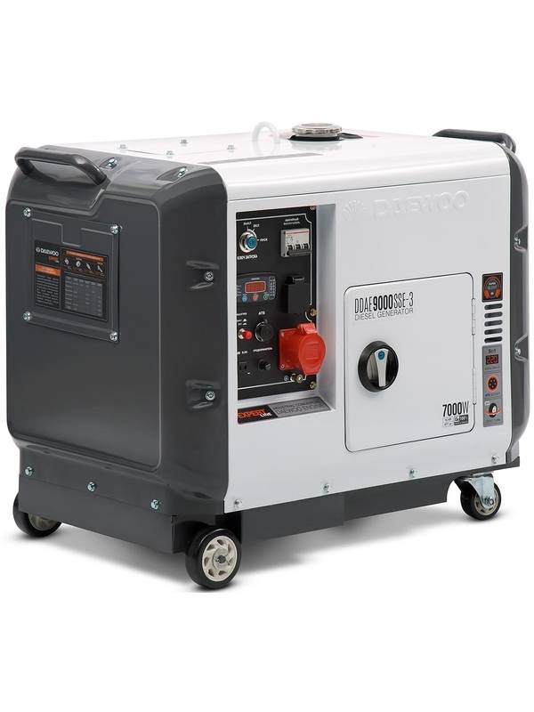 Генератор дизельный DAEWOO DDAE 9000SSE-3 в кожухе