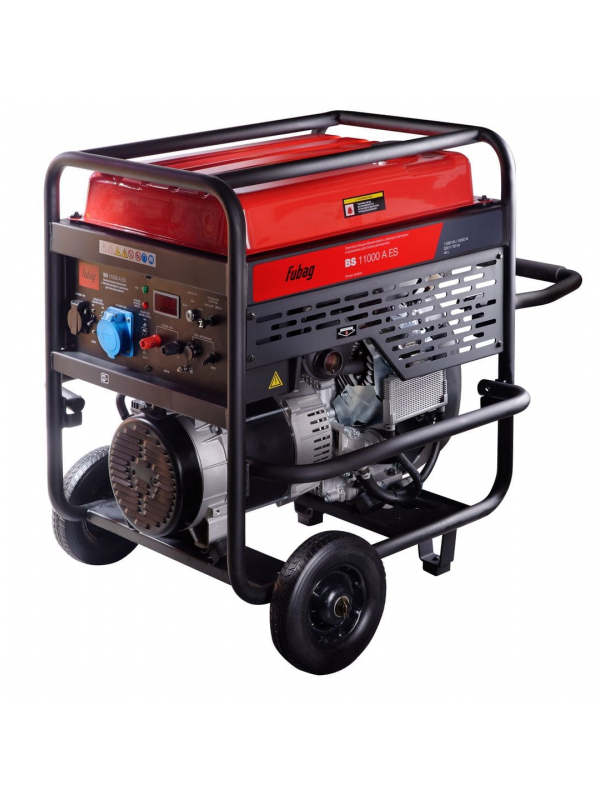 Бензогенератор FUBAG BS 11000 A ES с электростартером и коннектором автоматики с блоком автоматики Startmaster BS 6600