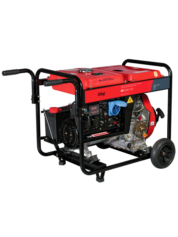 Генератор дизельный FUBAG DS 5500 A ES с электростартером и коннектором автоматики