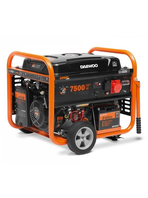 Генератор бензиновый DAEWOO GDA 8500 E-3