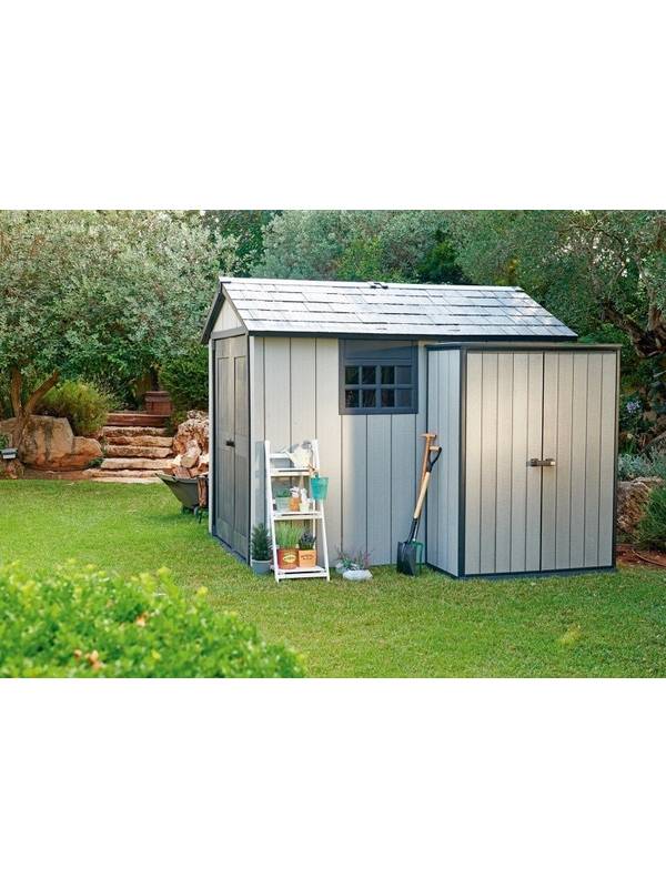 Шкаф уличный ДПК High Store (Хай Стор) высокий, серый