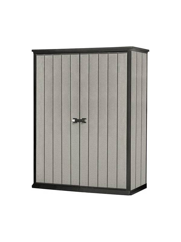 Шкаф уличный ДПК High Store (Хай Стор) высокий, серый