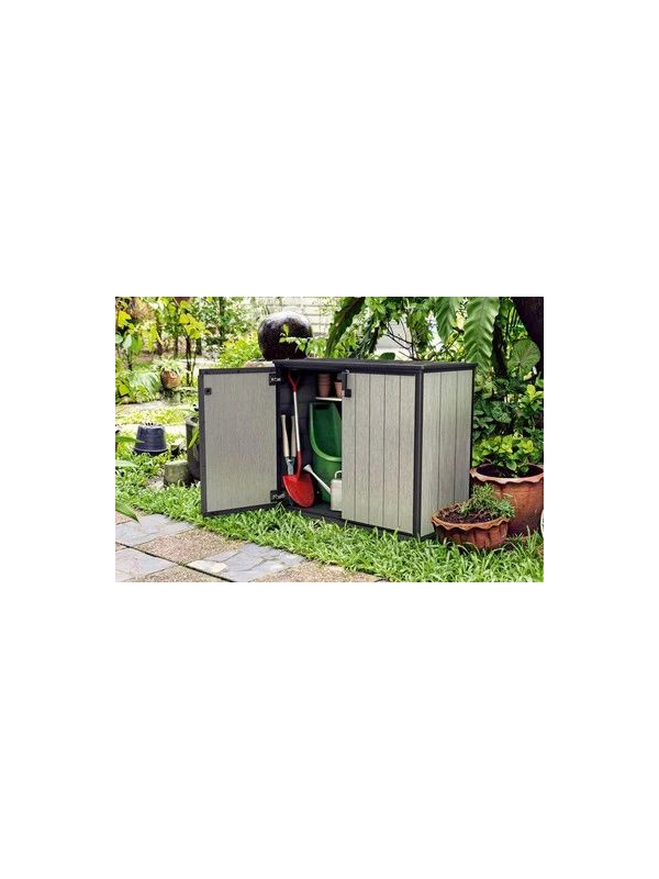 Шкаф уличный PATIO STORE (патио стор) ДПК, серый