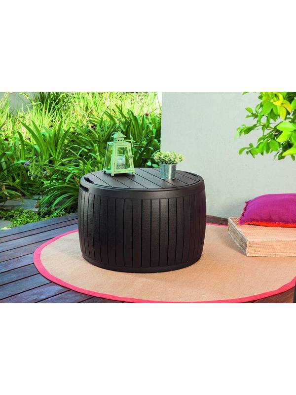 Стол CIRCA WOOD BOX коричневый