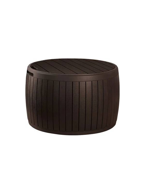 Стол CIRCA WOOD BOX коричневый