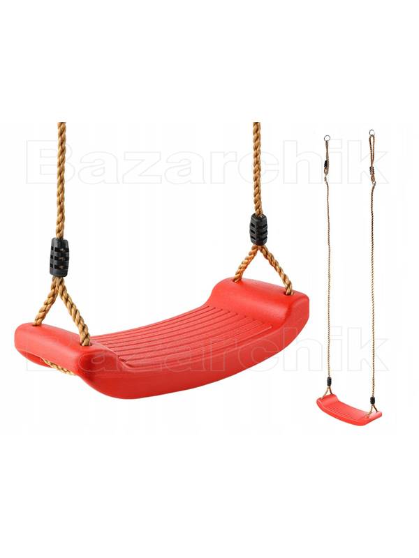 Качели с сиденьем HDPE "Стандарт" KBT red