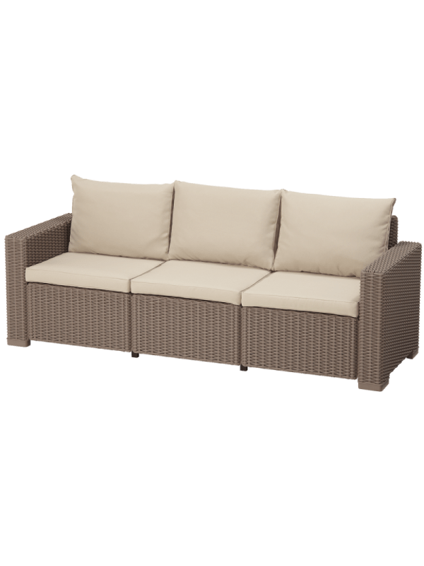 Комплект мебели KETER California 3 Seater, капучино