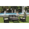 Комплект мебели Tarifa Lounge set, серый