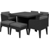 Комплект мебели KETER Columbia dining set (7 предметов), коричневый