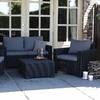 Комплект мебели KETER California 2 Seater, графит