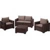 Комплект мебели KETER California 2 Seater, графит