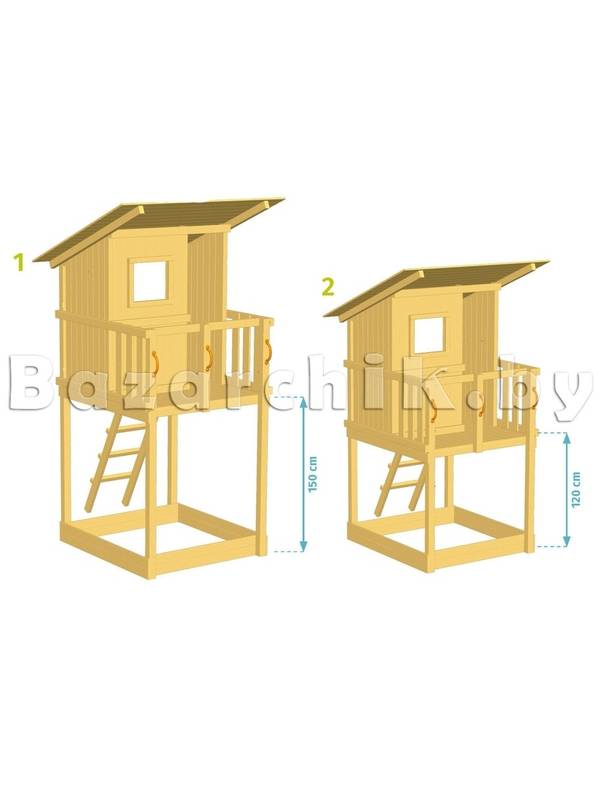 Набор для строительства детской площадки BEACH HUT 150 см