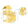 Набор для строительства детской площадки PENTHOUSE KBT, 150 см