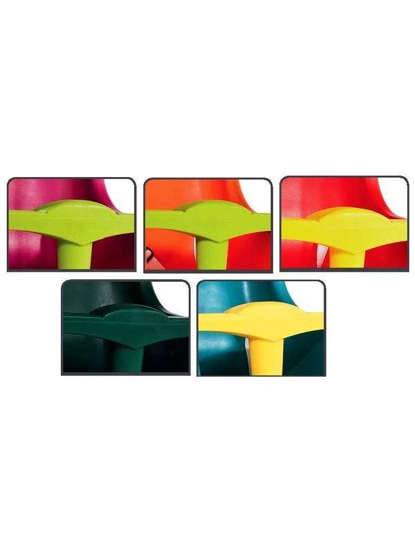 Детские качели "Baby Luxe" KBT красн./желт