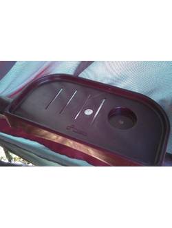 Подстаканник (полка) для садовых качелей Ольса 60 мм (комплект)