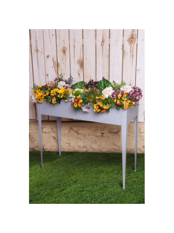 Цветочница с120154 серая