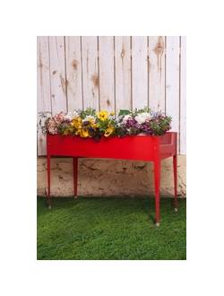 Цветочница с120155 красная