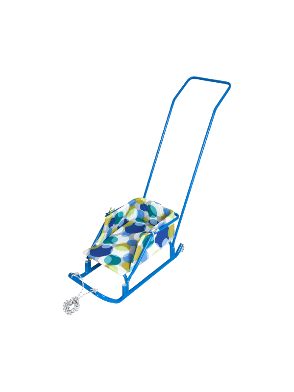 Санки с колесиками и матрасом с939