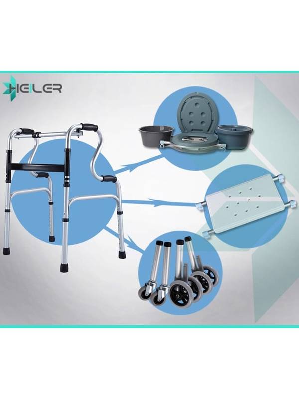 Кресло-туалет Heiler Transformer 2в1 Hr103T