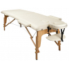 Массажный стол складной 2-х секционный деревянный 60см Atlas Sport (бежевый)
