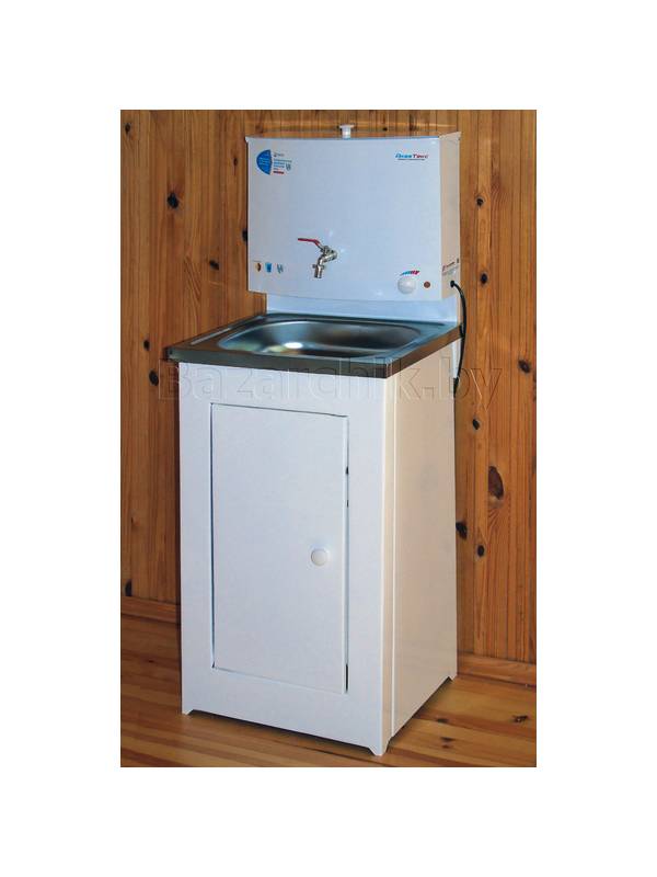 Умывальник дачный Акватекс с подогревом 17 л (белый)