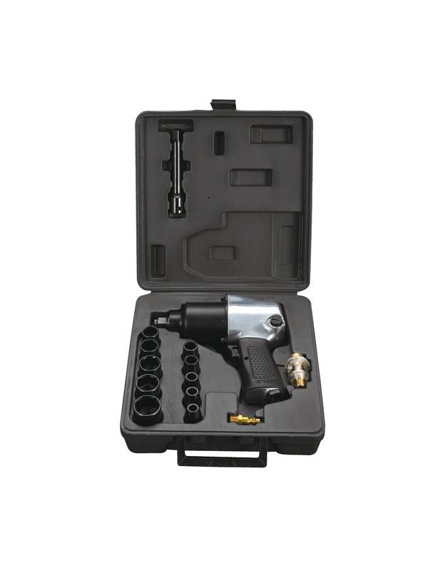 Пневмогайковерт ударный FUBAG IW580 1/2 " 100191 + набор головок