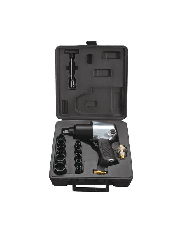 Пневмогайковерт ударный FUBAG IW580 1/2 " 100191 + набор головок