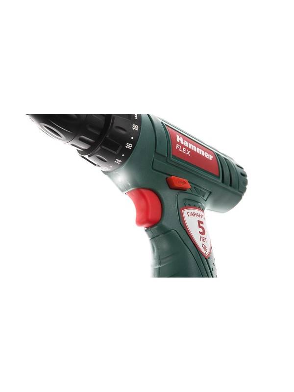 Шуруповерт аккумуляторный Hammer Flex ACD12/2LE