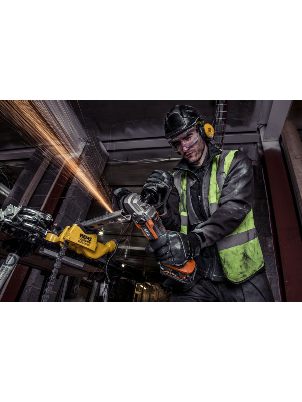 Углошлифмашина AEG BEWS18-125BLPX-0 (без батареи)