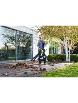 ONE + / Воздуходувка-пылесос садовая бесщеточная RYOBI OBV18 (без батареи)