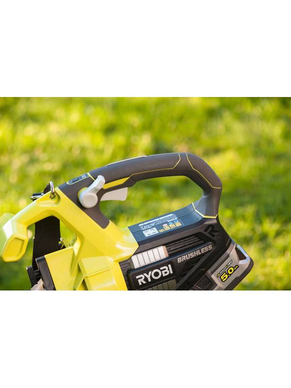 ONE + / Воздуходувка-пылесос садовая бесщеточная RYOBI OBV18 (без батареи)