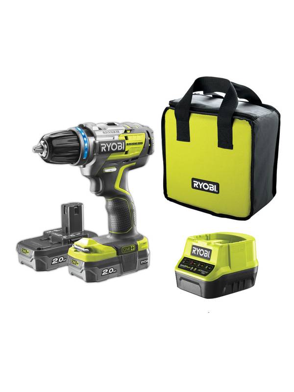 ONE + / Дрель-шуруповерт RYOBI R18DDBL-220S
