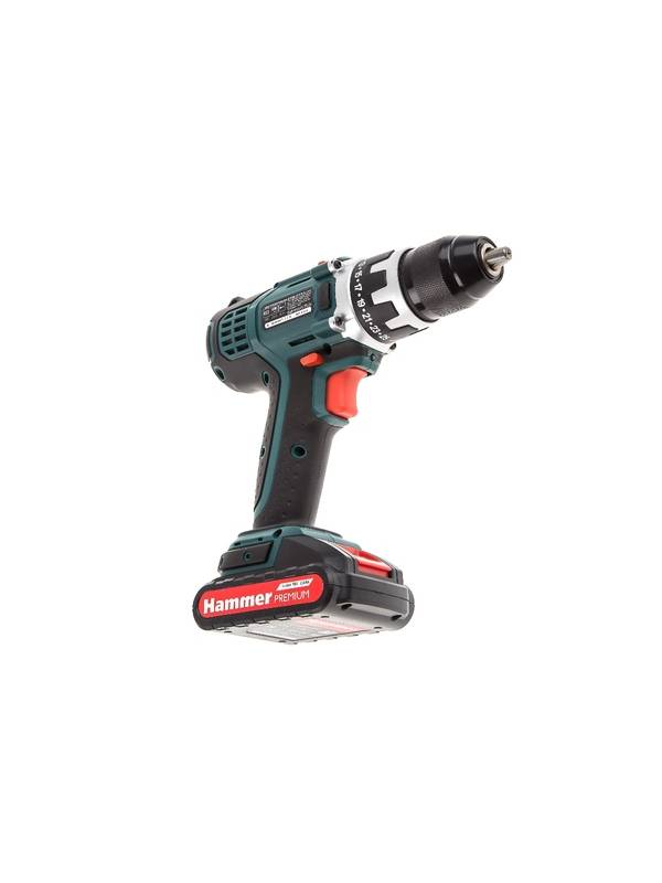 Дрель-шуруповерт аккумуляторная Hammer ACD183Li 2.0 PREMIUM