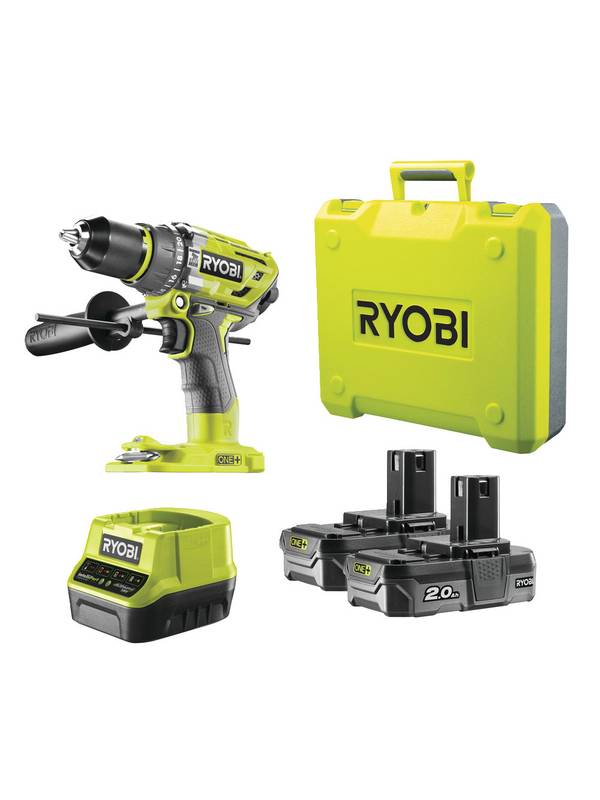 ONE + / Ударная дрель-шуруповерт RYOBI R18PD7-220B