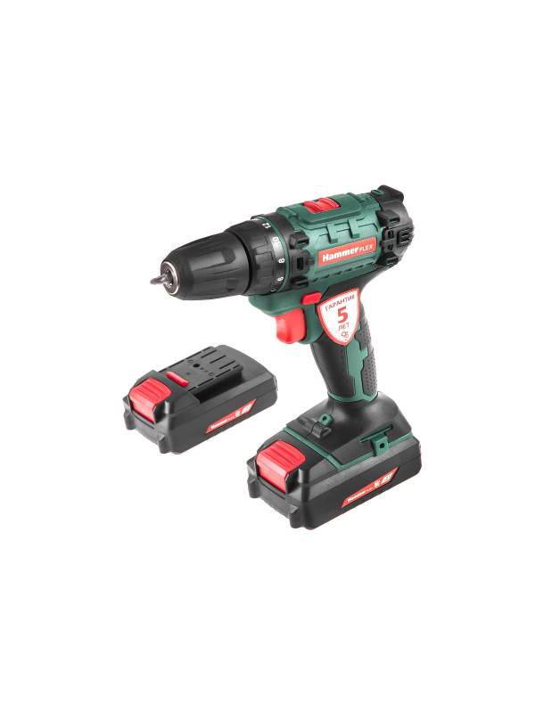 Дрель-шуруповерт аккумуляторная Hammer Flex ACD180Li