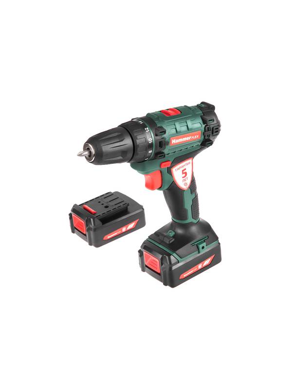 Дрель-шуруповерт аккумуляторная Hammer Flex ACD120Li