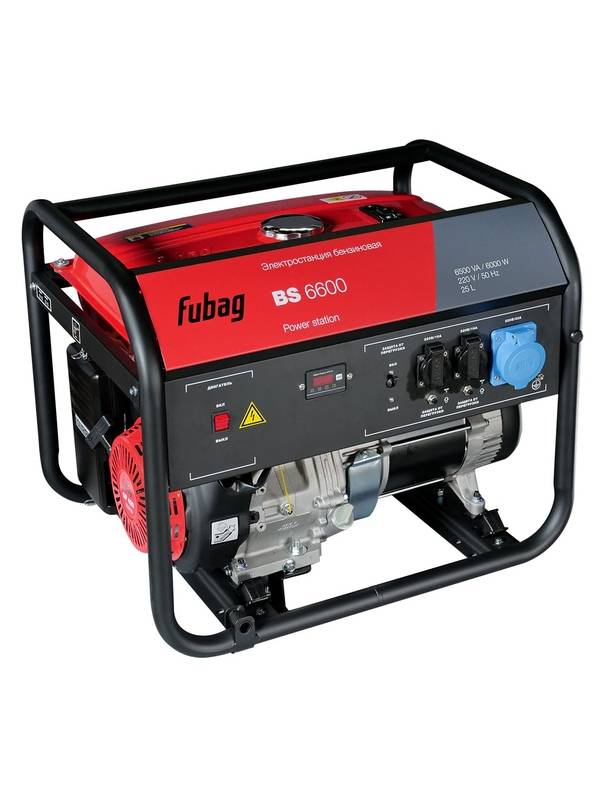 Генератор бензиновый FUBAG BS 6600