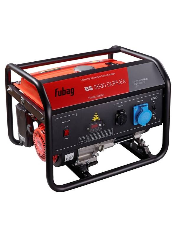 Генератор бензиновый FUBAG BS 3500 Duplex