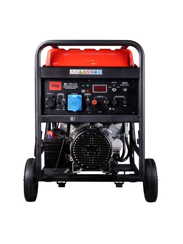 Генератор бензиновый FUBAG BS 11000 A ES с электростартером и коннектором автоматики