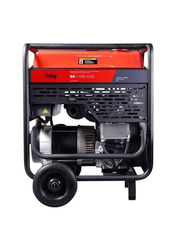 Генератор бензиновый FUBAG BS 11000 A ES с электростартером и коннектором автоматики