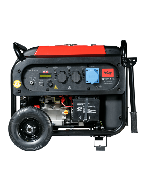 Генератор цифровой FUBAG TI 7000 A ES с электростартером и коннектором автоматики